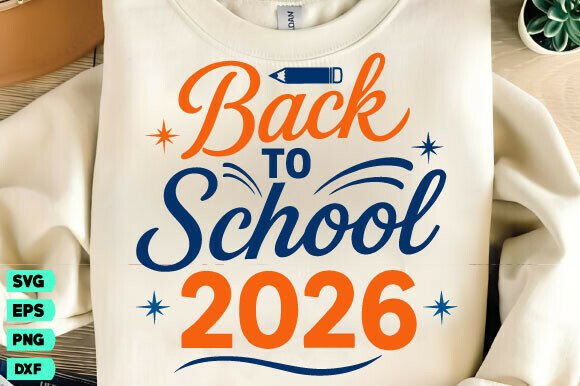 Back to School 2026 SVG Teacher Svg Png