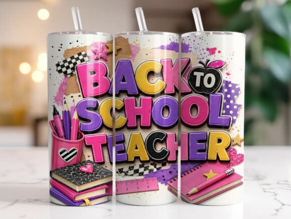 Back to School Teacher 20oz Tumbler Wrap: A Practical Digital Asset Review