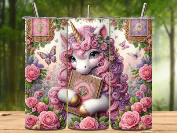 Back to School Unicorn Tumbler Wrap V.4 Product Overview