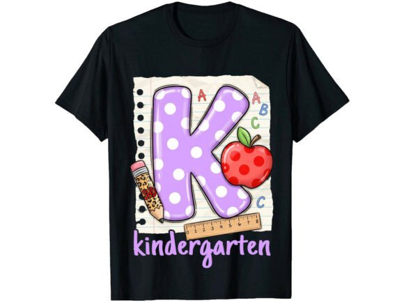 Kinder K Fun Back to School T-Shirt Design