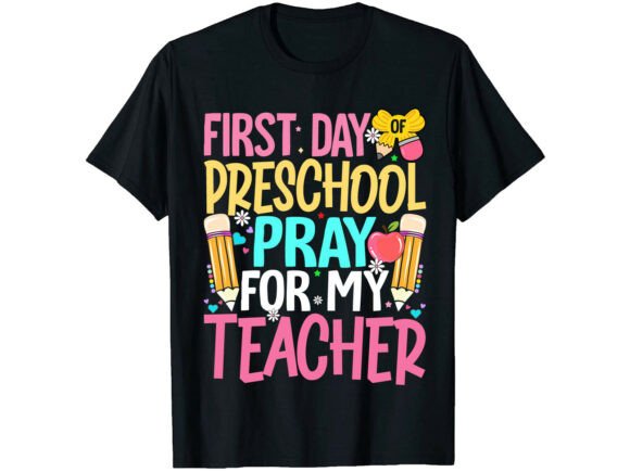 Pre-K Pray Back to School T-Shirt: A Humorous and Heartfelt Solution for the First Day of Preschool