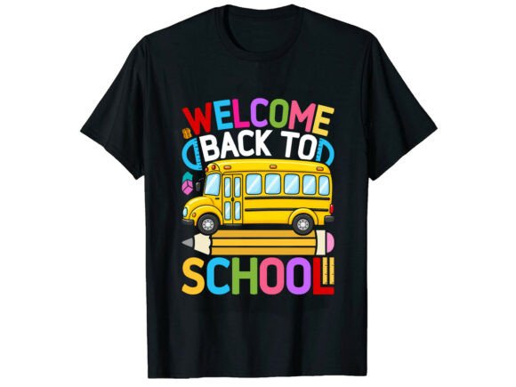 School Bus Rider Back to School T-Shirt