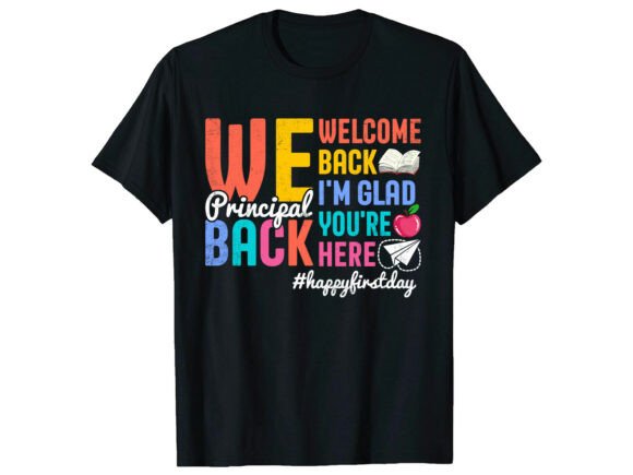 School Principal Back to School T-Shirt