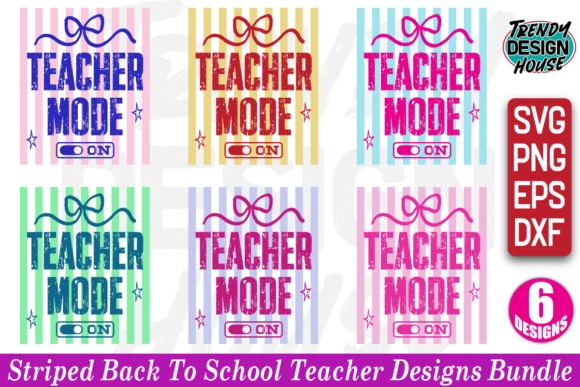 Stripes Back to School, Teacher Mode On