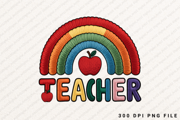 Teacher Sublimation PNG, Back to School: A Creative Resource for Educators and Crafters