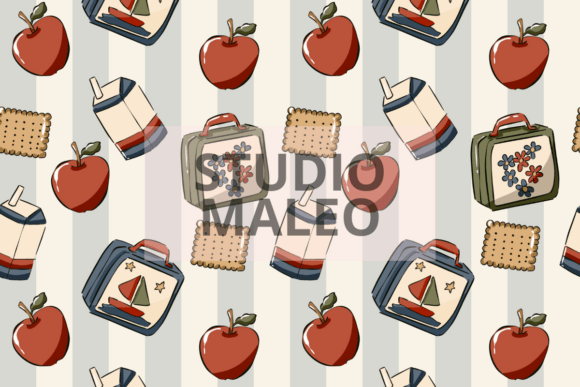 The Timeless Charm of Vintage Back to School Lunchbox Patterns: A Retro Design Revolution