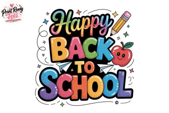 Unlocking Creativity with the Happy Back to School Colorful PNG