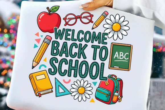 Welcome Back to School Png 3